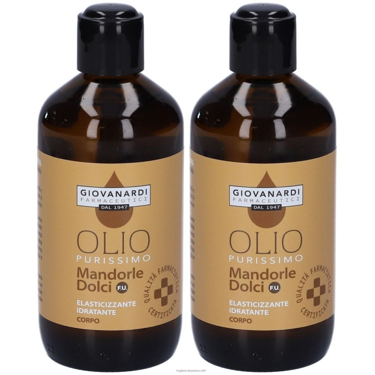Acquista Online giovanardi farmaceutici olio purissimo di mandorle dolci set da 2 2x25 e Cerca il miglior prezzo