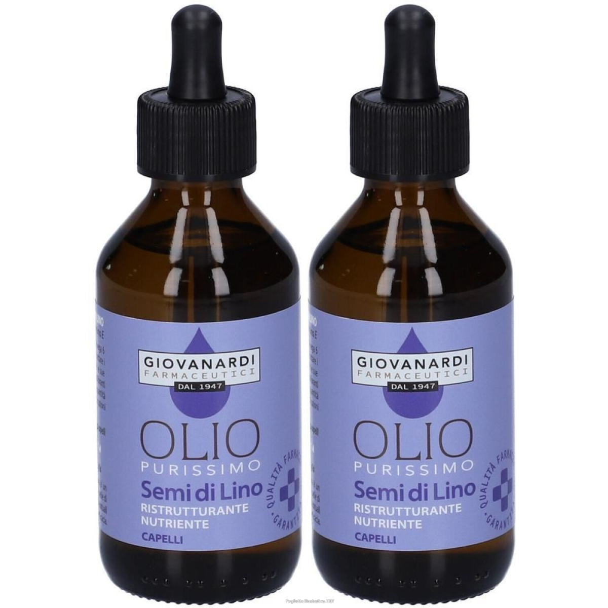 Acquista Online giovanardi farmaceutici olio purissimo di semi lino 2x100 ml e Cerca il miglior prezzo