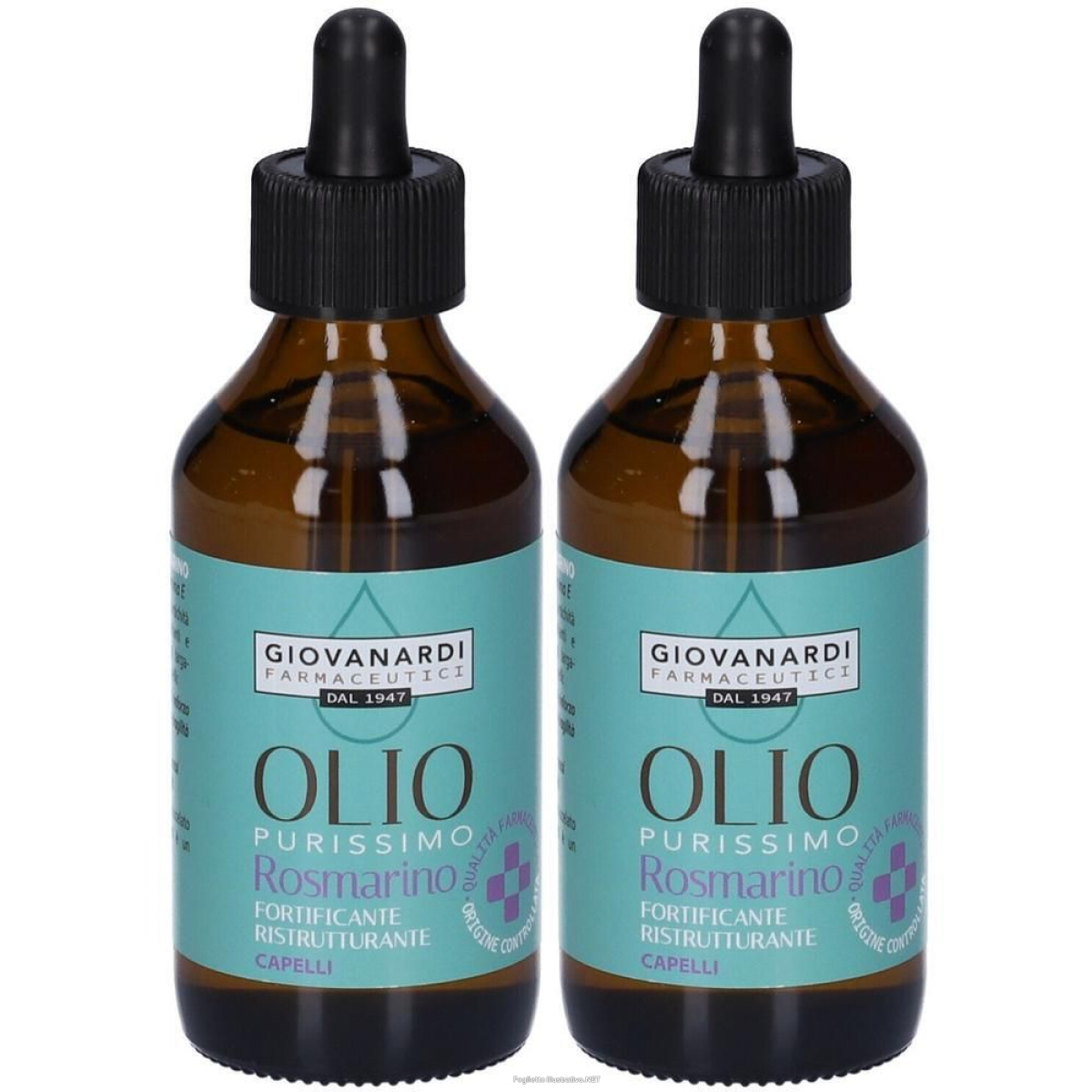 Acquista Online giovanardi farmaceutici olio purissimo rosmarino 2x100 ml e Cerca il miglior prezzo