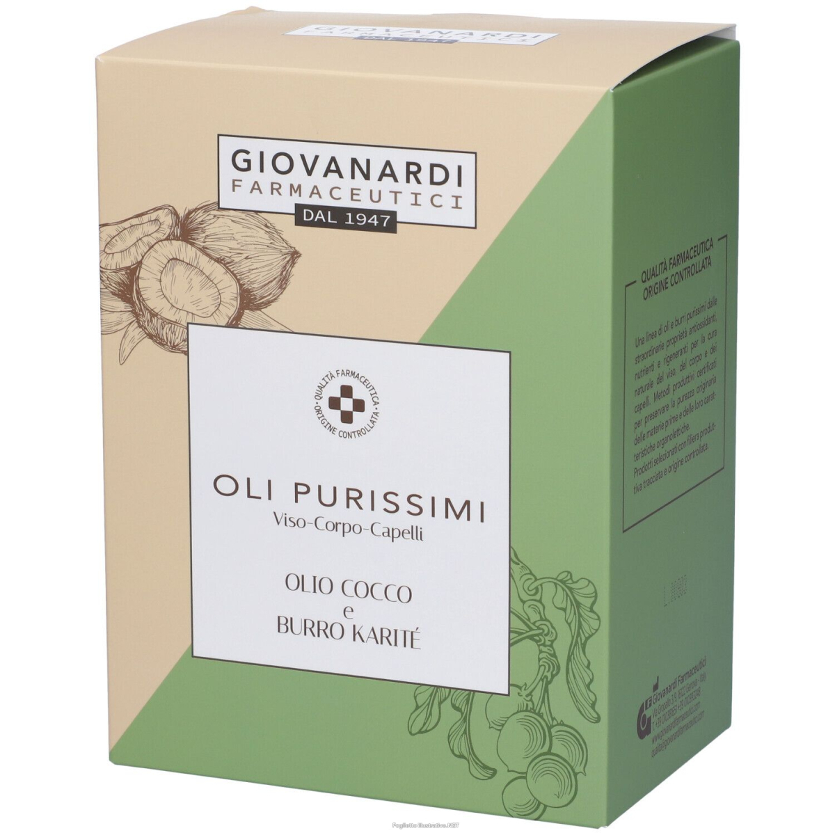 Acquista Online giovanardi farmaceutici set oli purissimi viso-corpo-capelli cocco + b e Cerca il miglior prezzo