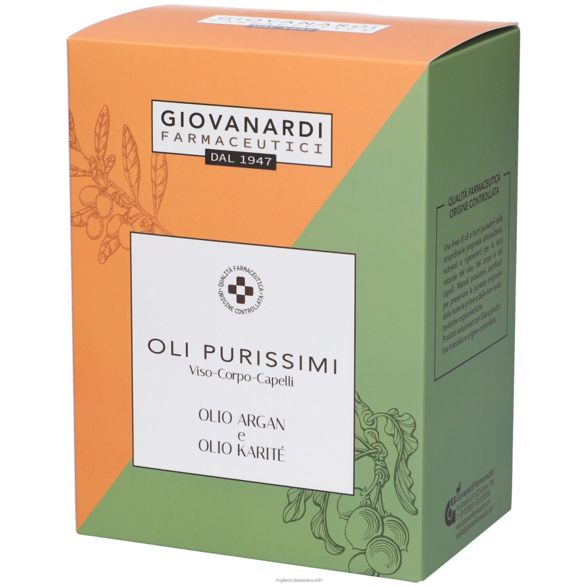 Acquista Online giovanardi i purissimi cofanetto regalo corpo olio di argan + olio di karitè e Cerca il miglior prezzo
