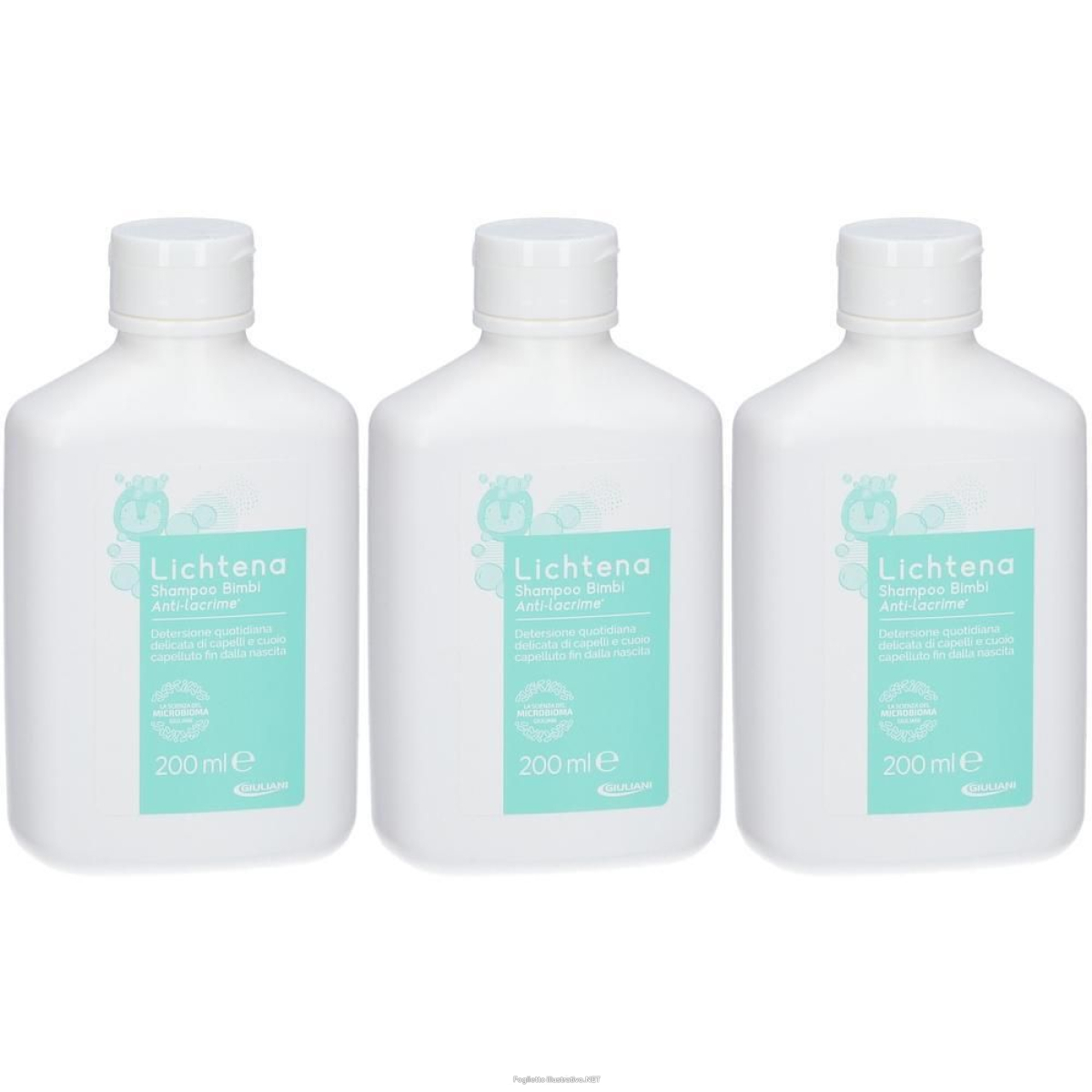 Acquista Online giuliani lichtena® shampoo bimbi anti-lacrime 3x200 ml e Cerca il miglior prezzo