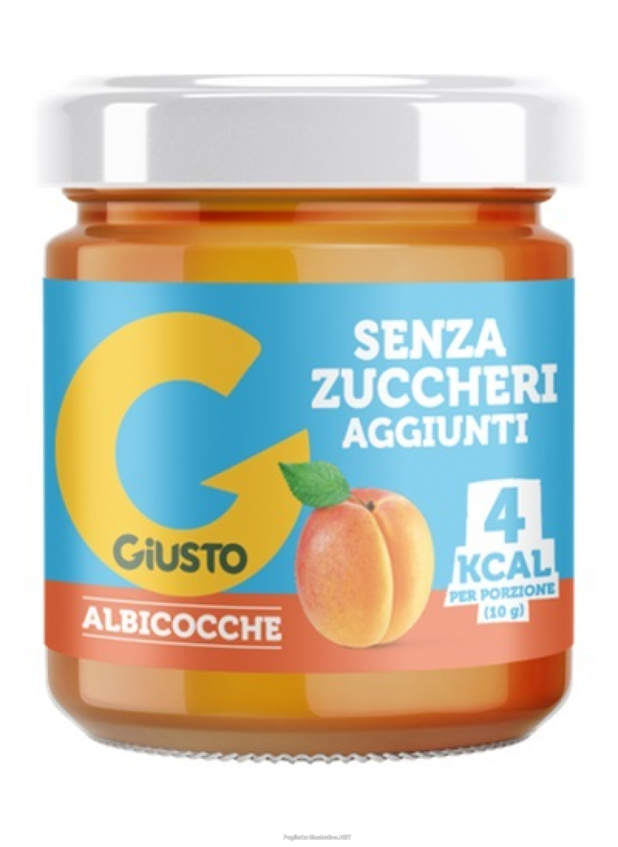 Acquista Online giusto albicocche confettura senza zuccheri aggiunti 200 grammi e Cerca il miglior prezzo