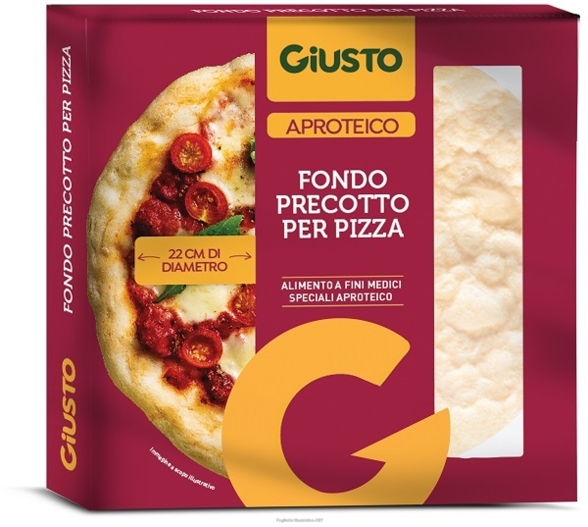 Acquista Online giusto aproteico fondo pizza 200 g e Cerca il miglior prezzo