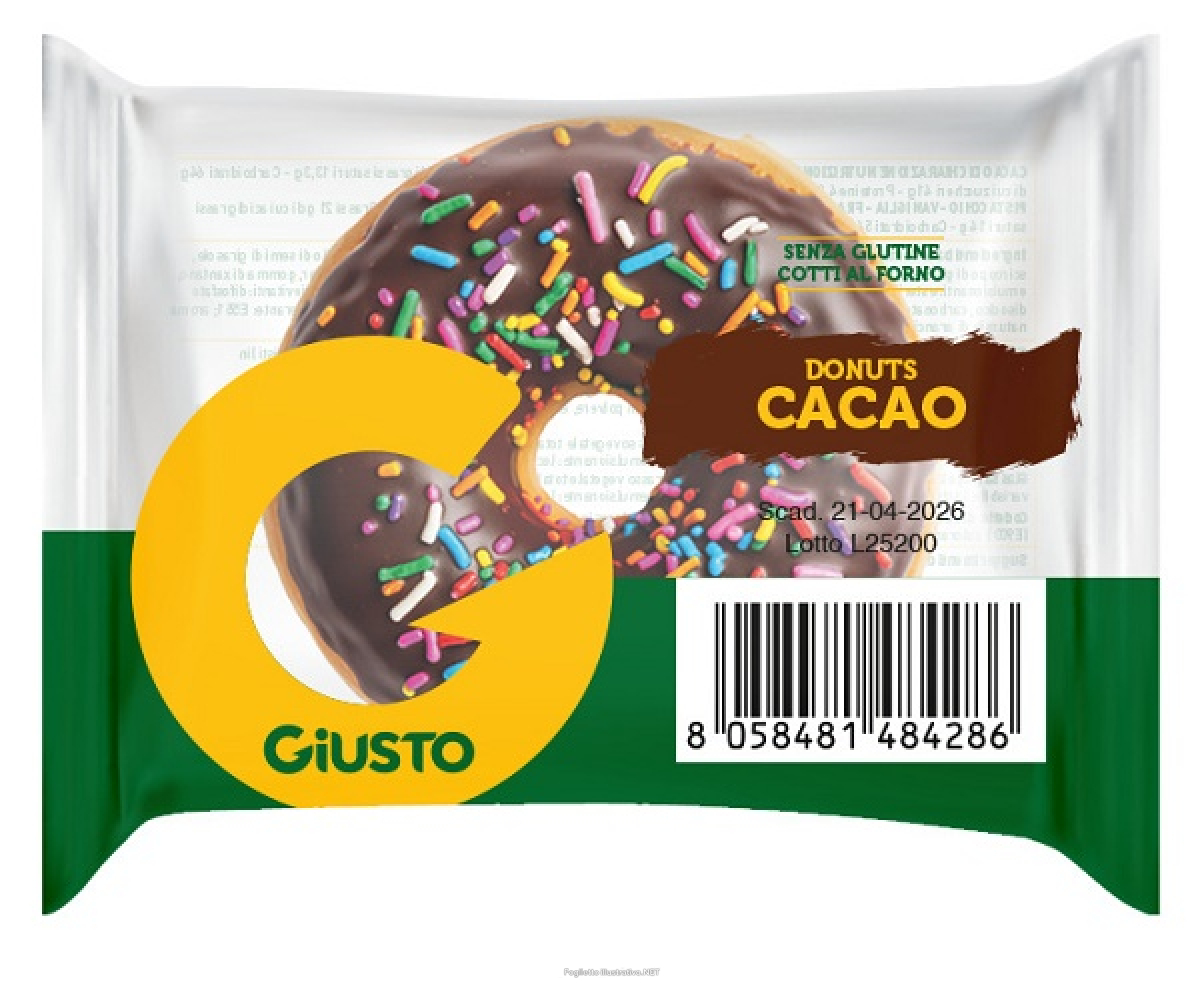 Acquista Online giusto - donuts cacao senza glutine confezione 35 gr e Cerca il miglior prezzo