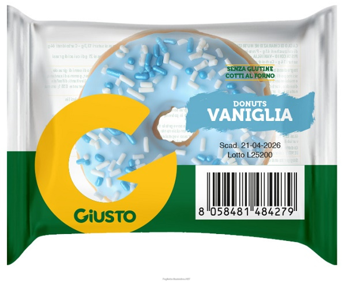 Acquista Online giusto - donuts vaniglia senza glutine confezione 35 gr e Cerca il miglior prezzo