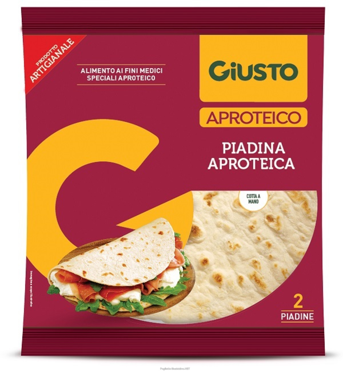 Acquista Online giusto piadina aproteica 2 pezzi e Cerca il miglior prezzo