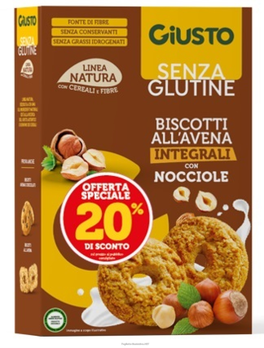 Acquista Online giusto s/g bisc avena nocc 250 e Cerca il miglior prezzo