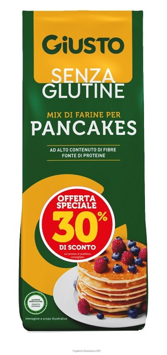 Acquista Online giusto s/g mix pancake 400g e Cerca il miglior prezzo