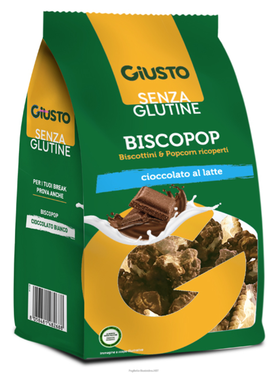 Acquista Online giusto senza glutine biscopop new 80 g e Cerca il miglior prezzo