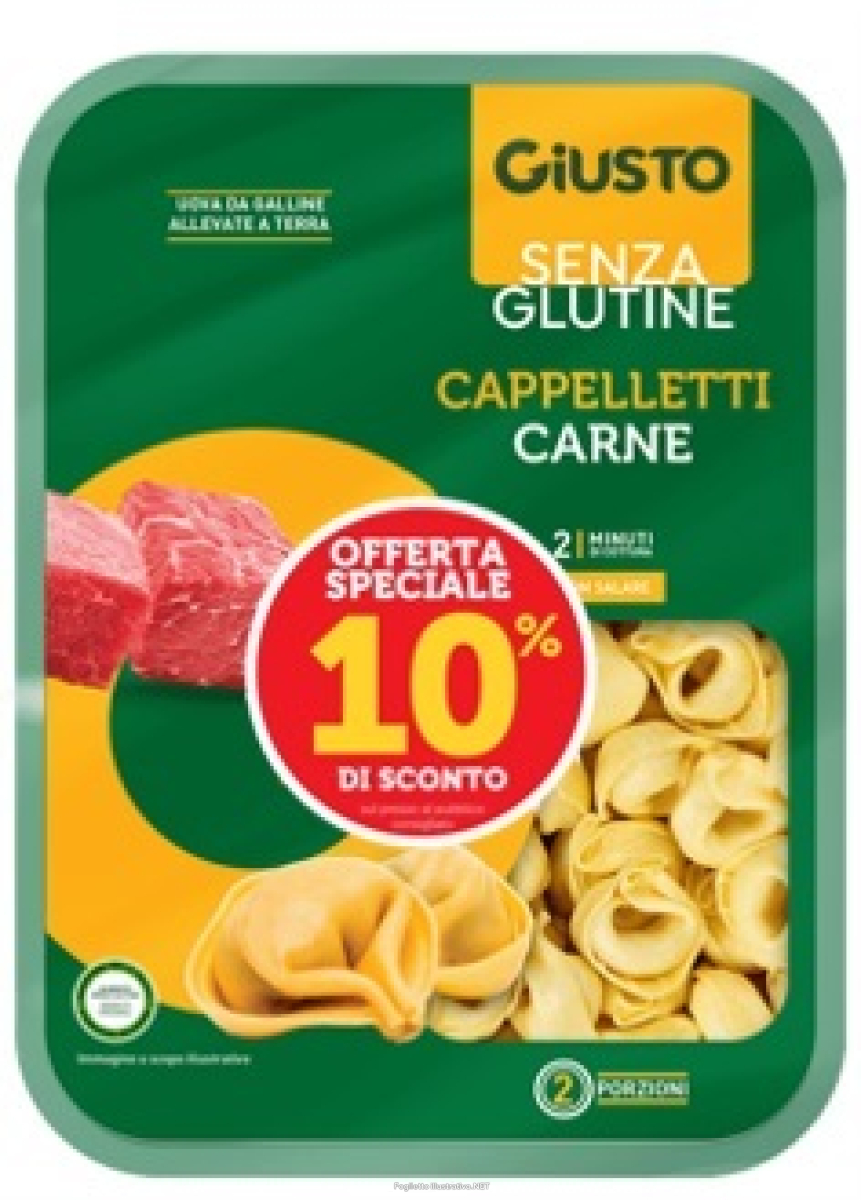 Acquista Online giusto senza glutine cappelletti carne 250 g taglio prezzo -10% e Cerca il miglior prezzo