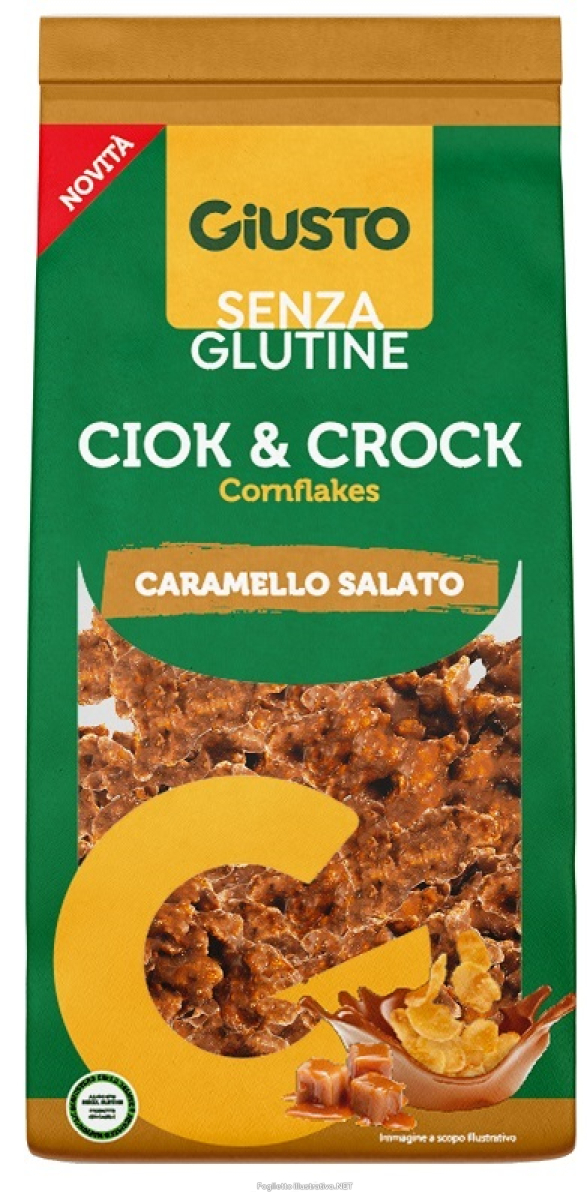 Acquista Online giusto senza glutine ciock & crock cornflakes caramello salato 125 g e Cerca il miglior prezzo