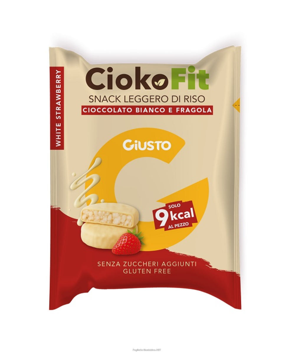 Acquista Online giusto senza glutine ciokofit cioccolato bianco e fragola 30 g e Cerca il miglior prezzo