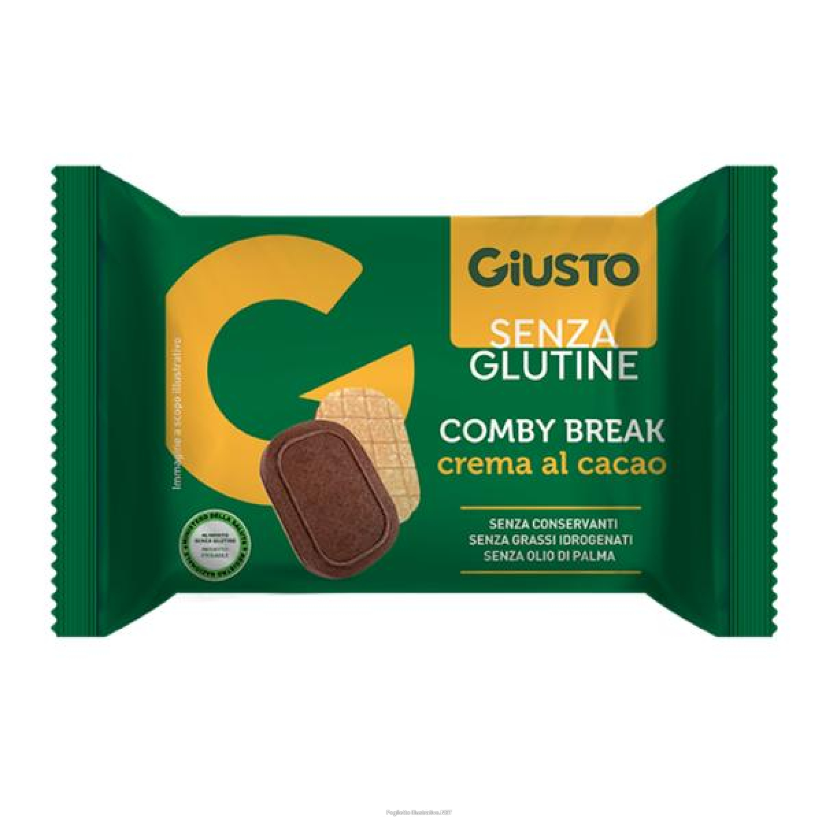 Acquista Online giusto senza glutine combi break al cacao – snack ripieno per colazione e merenda, merendina senza glutine al cacao e Cerca il miglior prezzo