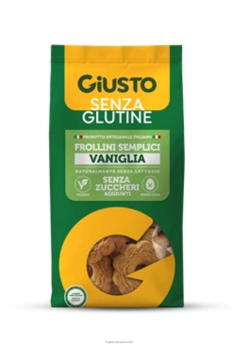 Acquista Online giusto senza glutine frollini semplici alla vaniglia senza zuccheri aggiunti 200 g vegan, senza uova e naturalmente privo di lattosio, con edulcorante e Cerca il miglior prezzo