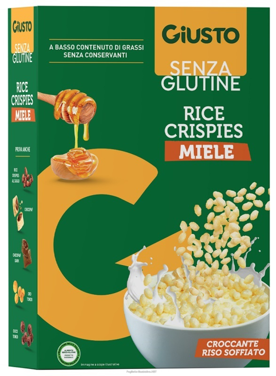 Acquista Online giusto senza glutine rice crispies miele 200 g e Cerca il miglior prezzo