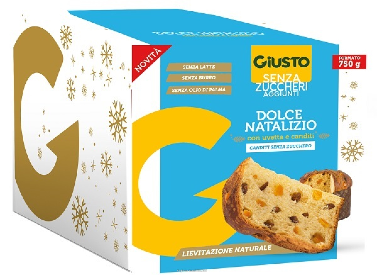 Acquista Online giusto senza zucchero dolce natalizio panettone 750 g e Cerca il miglior prezzo
