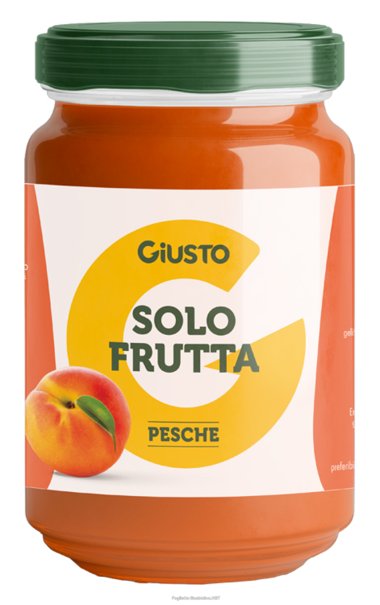 Acquista Online giusto solo frutta confettura pesche 220 g e Cerca il miglior prezzo