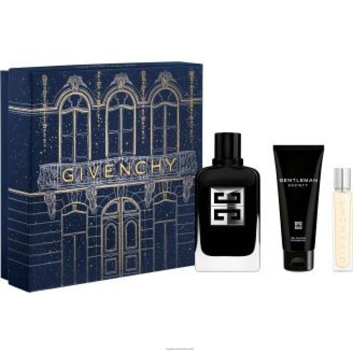 Acquista Online givenchy - gentleman society - eau de parfum uomo 100ml+12,5 ml + shower gel 75 ml e Cerca il miglior prezzo