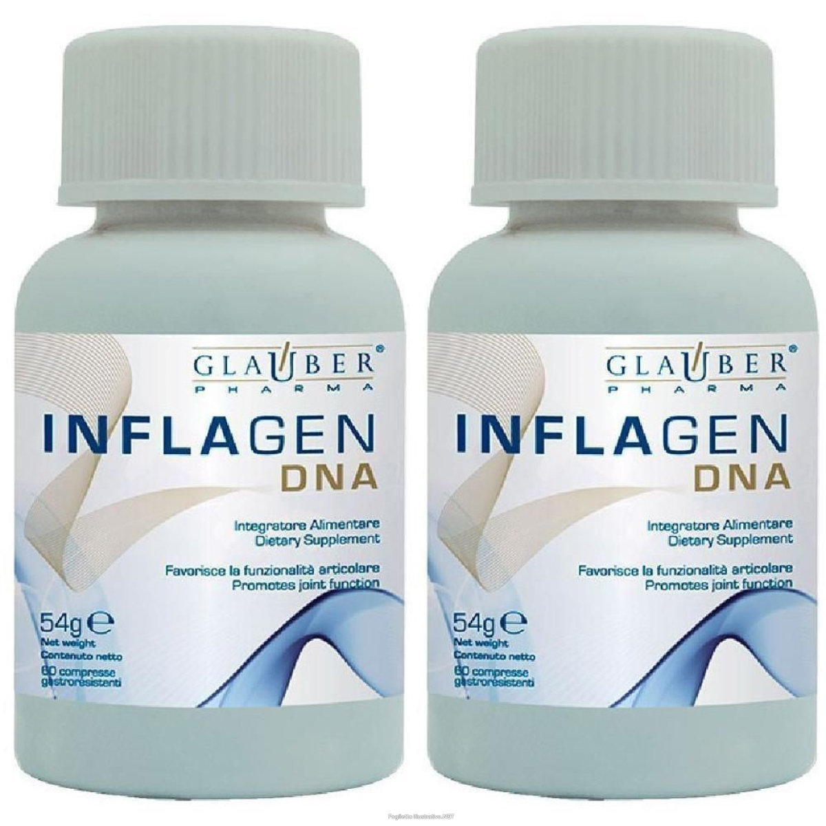 Acquista Online glauber pharma inflagen dna 2x60 pz compresse e Cerca il miglior prezzo