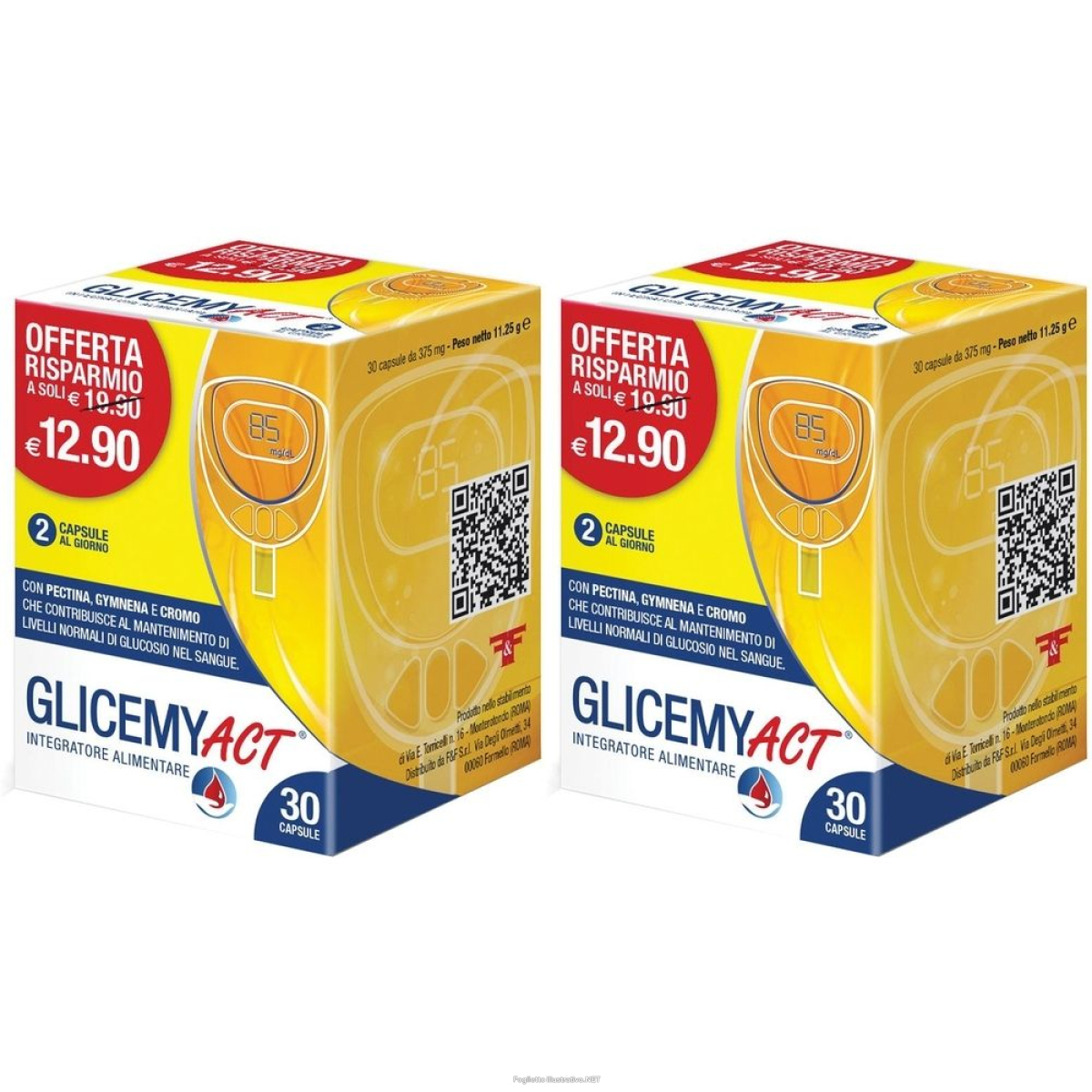Acquista Online glicemy act capsule set da 2 pz e Cerca il miglior prezzo