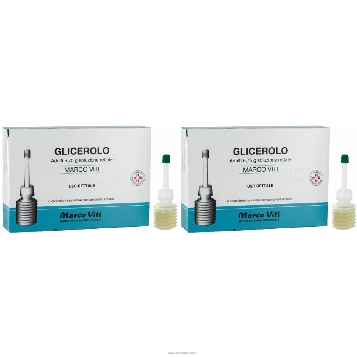 Acquista Online glicerolo marco viti adulti 6,75 g soluzione rettale set da 2 2x6 ml s e Cerca il miglior prezzo