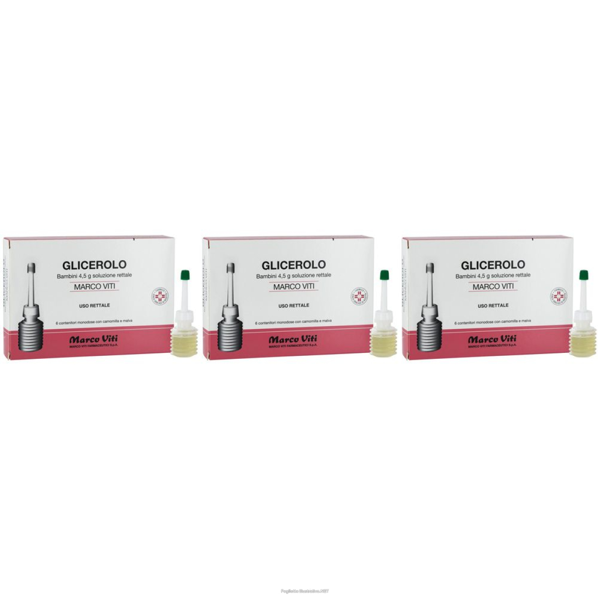 Acquista Online glicerolo marco viti bambini 4,5 g soluzione rettale set da 3 3x6x4,5 e Cerca il miglior prezzo