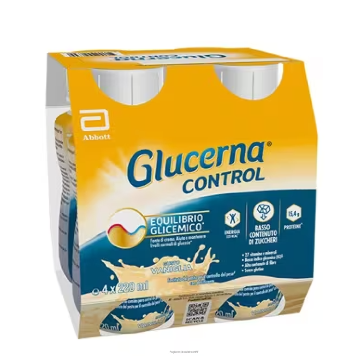 Acquista Online glucerna control, equilibrio glicemico, pasto sostitutivo per il controllo del peso, drink gusto vaniglia - 4x200ml e Cerca il miglior prezzo