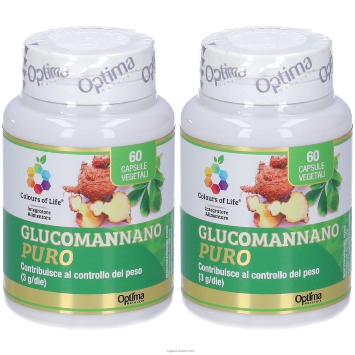 Acquista Online glucomannano puro capsule 2x35,88 g e Cerca il miglior prezzo