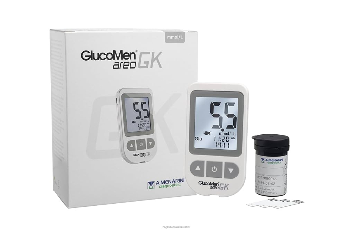 Acquista Online glucometro glucomen areo gk mg/dl meter set scmno vrac e Cerca il miglior prezzo