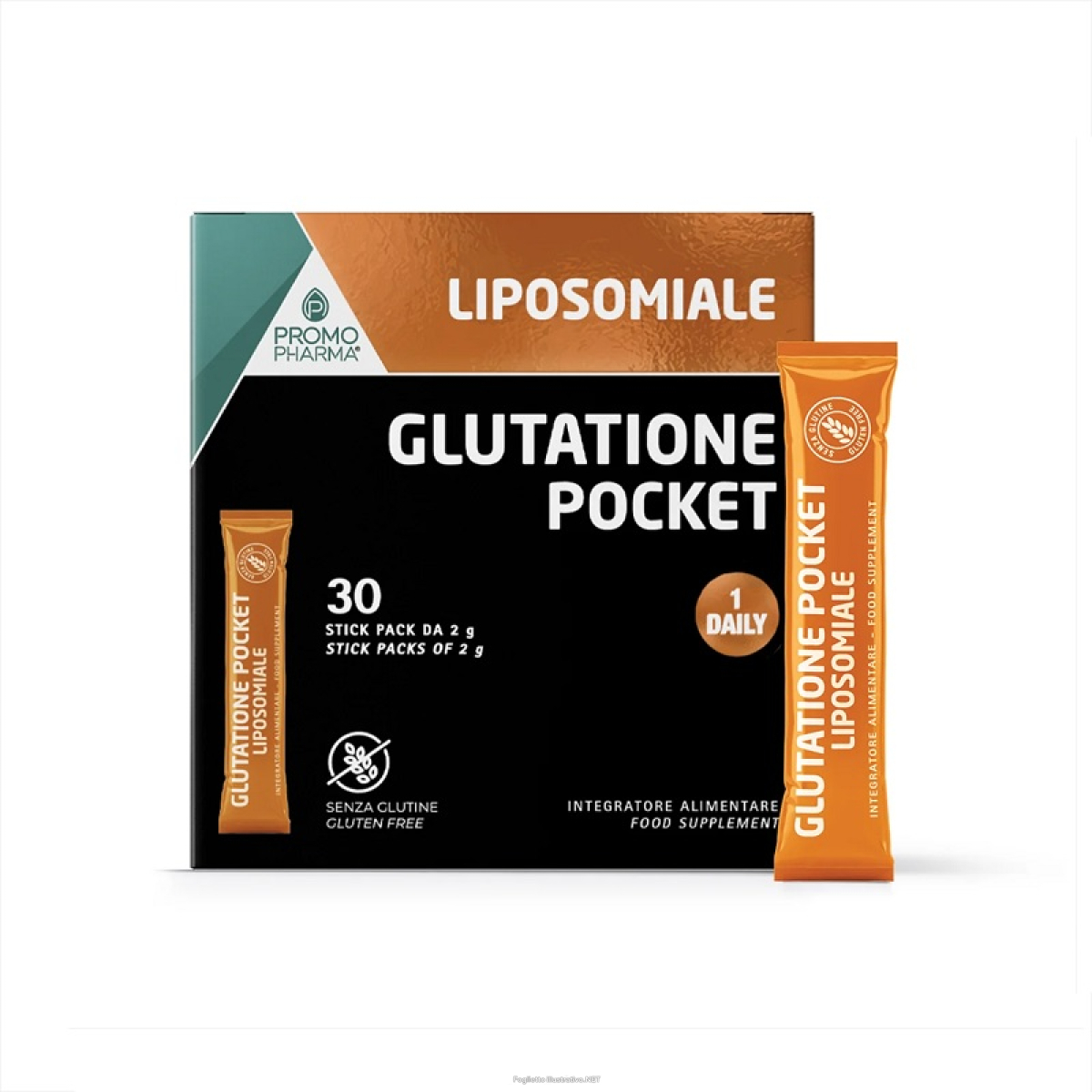 Acquista Online glutatione liposomiale pocket integratore per il benessere del fegato 30 stick pack orosolubili e Cerca il miglior prezzo