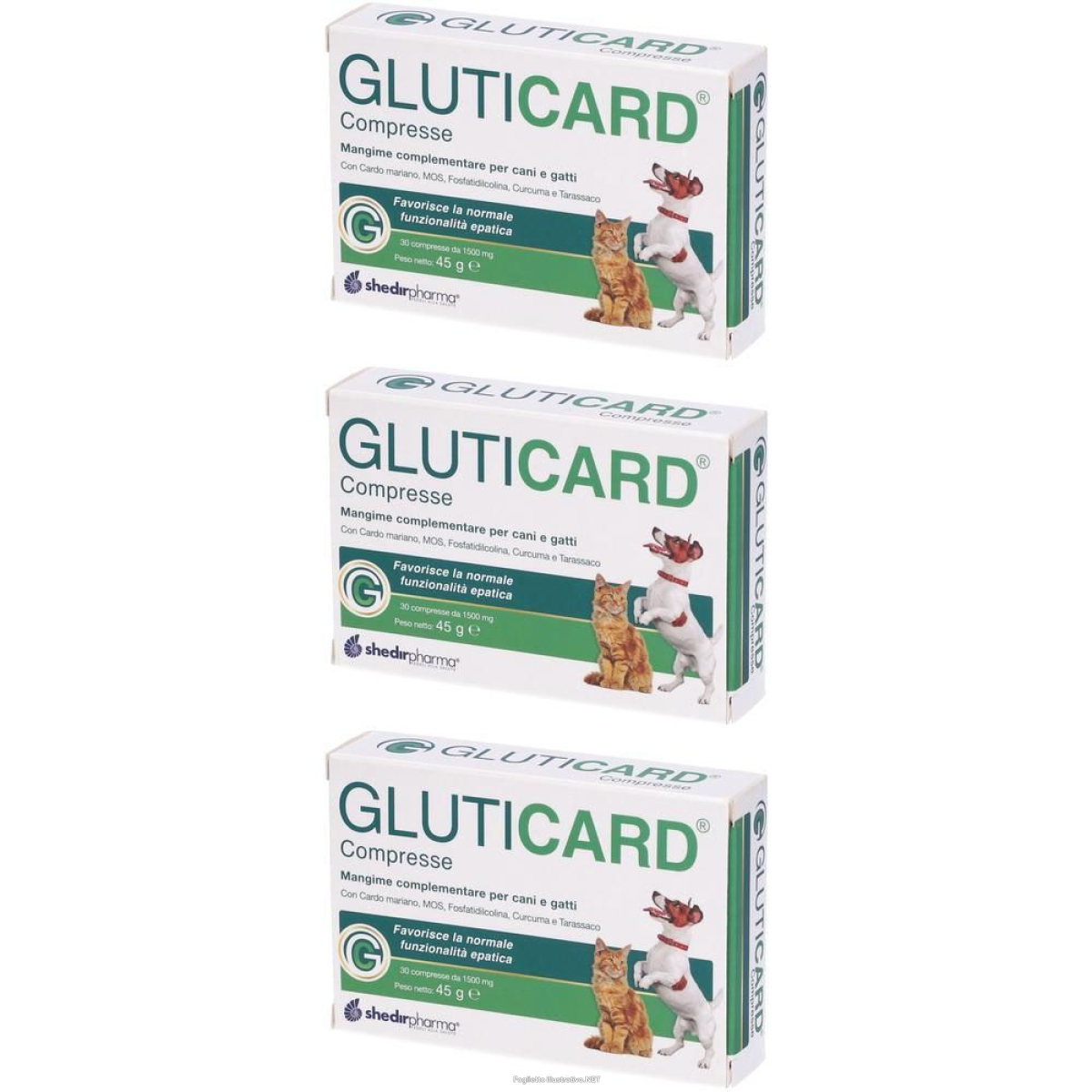 Acquista Online gluticard 30cpr divisibili 3x37,5 g compresse e Cerca il miglior prezzo