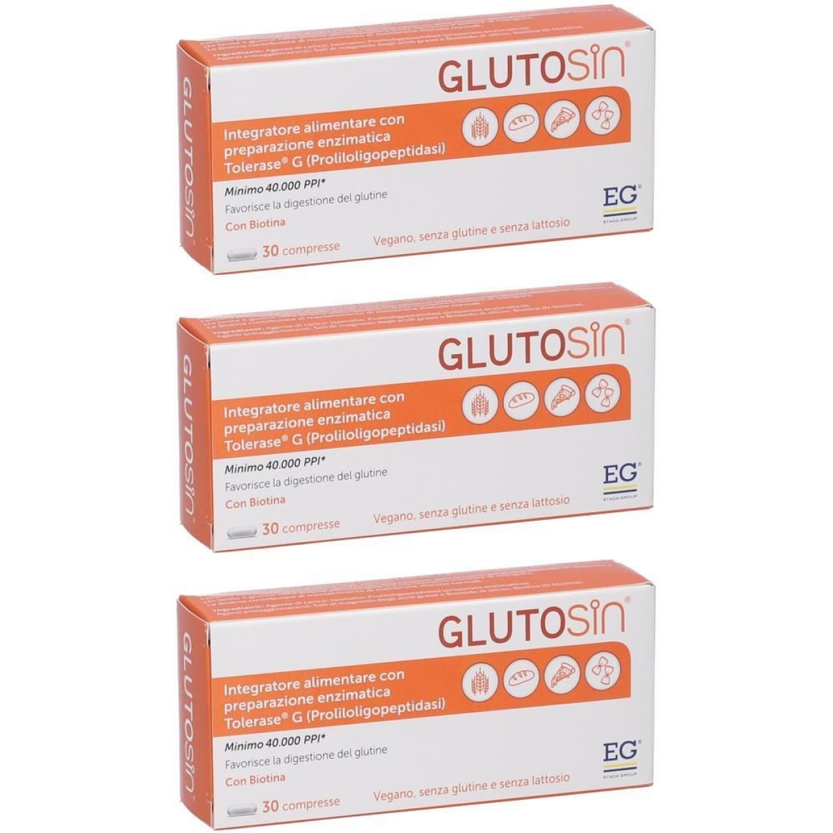 Acquista Online Glutosin compresse 3x6 g e Cerca il miglior prezzo
