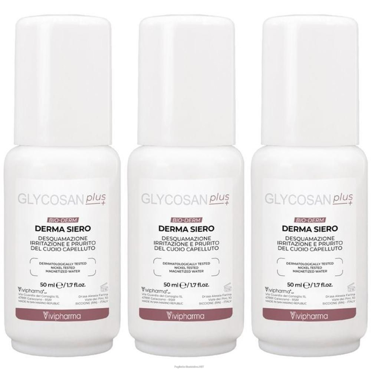 Acquista Online glycosan plus bioderm siero 3x50 ml e Cerca il miglior prezzo