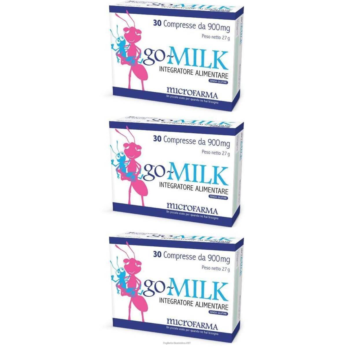 Acquista Online go-milk 30 compresse 3x27 g e Cerca il miglior prezzo