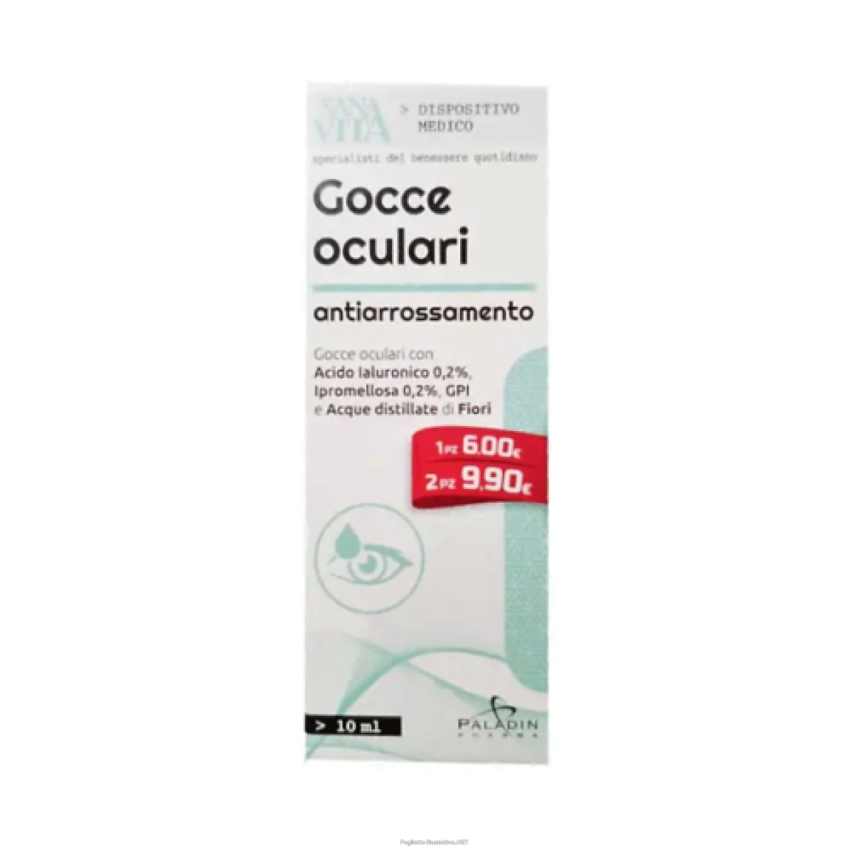 Acquista Online gocce oculari antiarrossamento sanavita 10 ml e Cerca il miglior prezzo