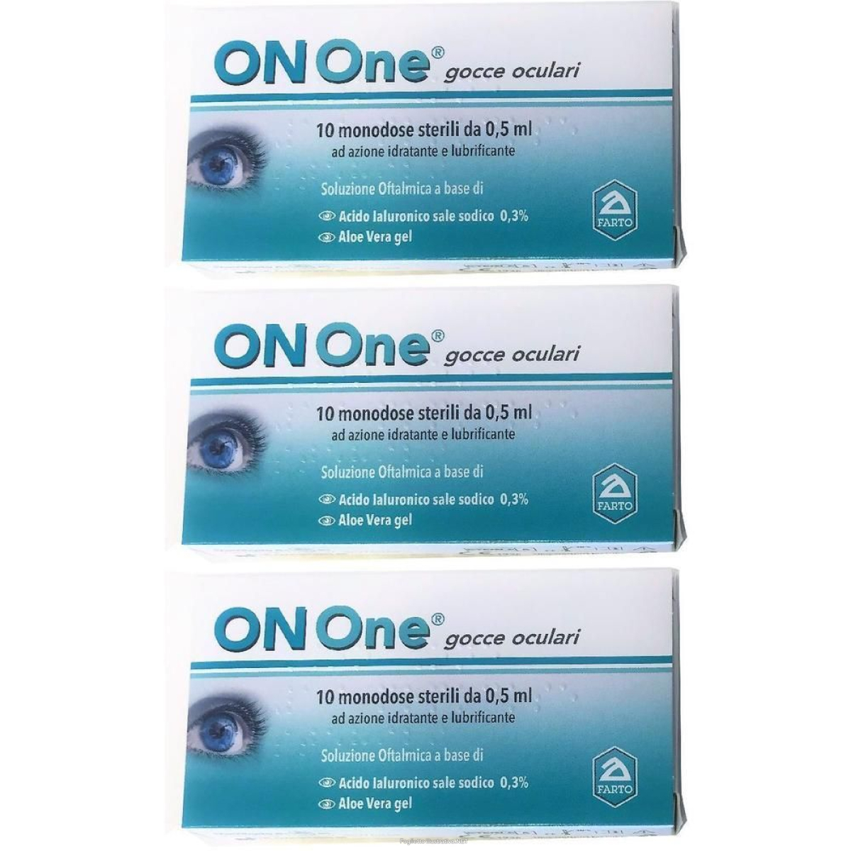 Acquista Online gocce oculari onone monodose sterili 10x0,5 ml pipette monodose e Cerca il miglior prezzo