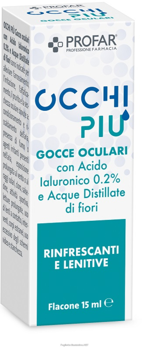 Acquista Online gocce oculari profar occhi piu' acido ialuronico 0,2% e acque distillate di fiori 15 ml e Cerca il miglior prezzo