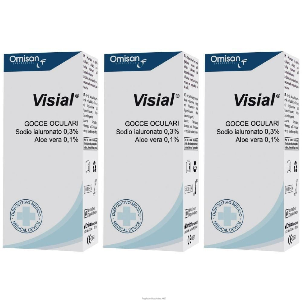 Acquista Online gocce oculari visial 10 ml 3x10 ml oftalmiche e Cerca il miglior prezzo