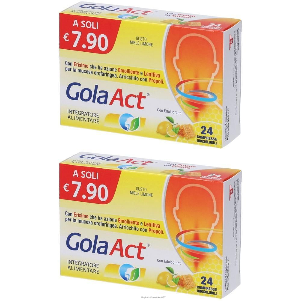 Acquista Online gola act 2x24 pz compresse e Cerca il miglior prezzo