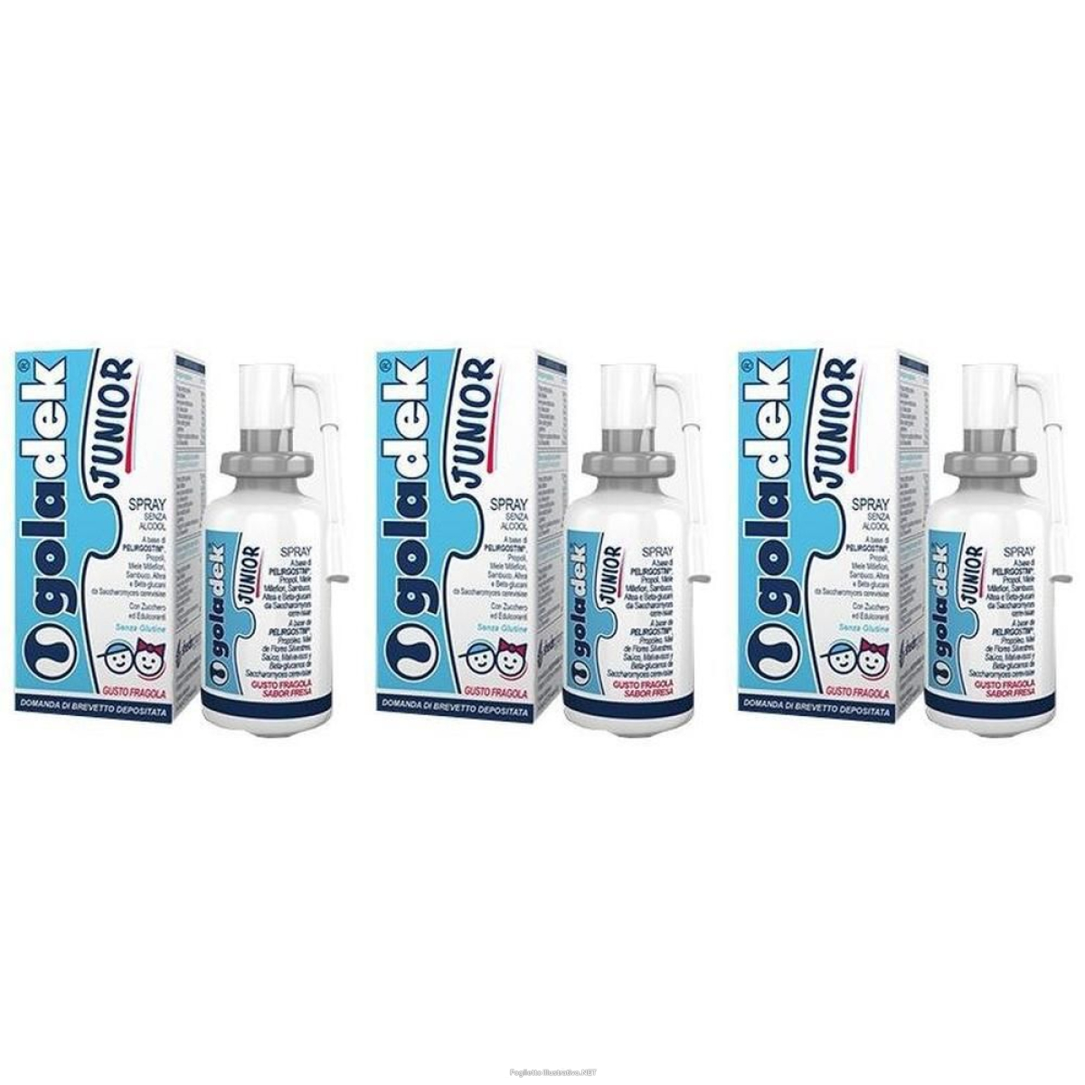 Acquista Online goladek junior spray 25 ml 3x25 ml e Cerca il miglior prezzo