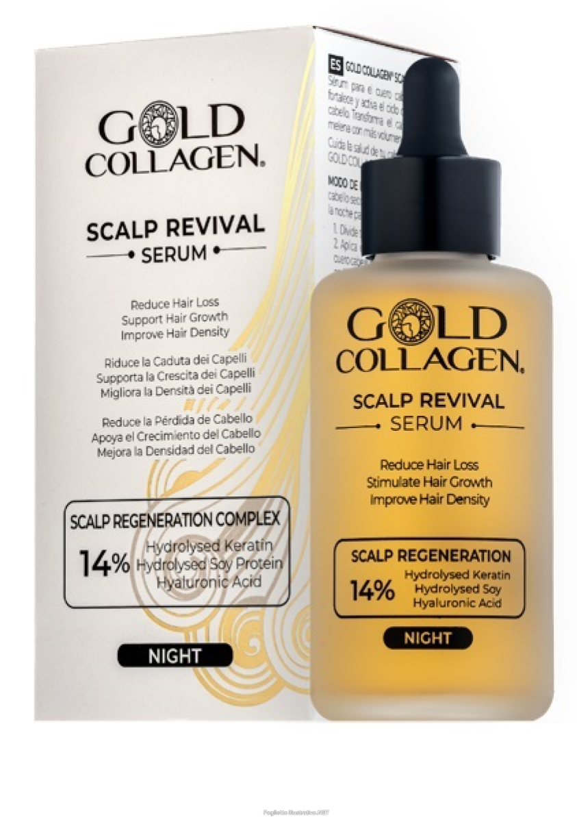 Acquista Online gold collagen scalp revival serum 100 ml e Cerca il miglior prezzo