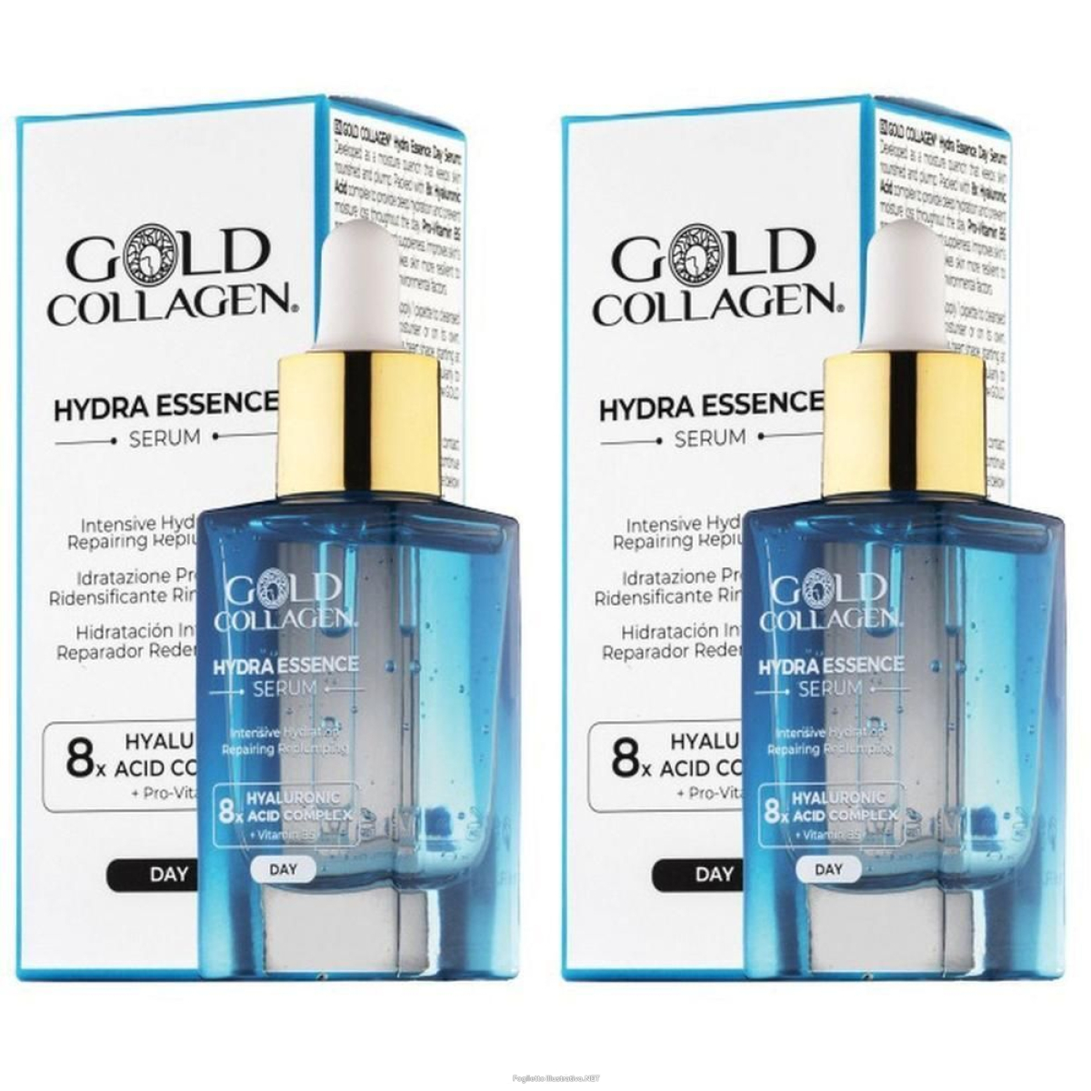 Acquista Online gold collagen siero hydra essence 2x30 ml e Cerca il miglior prezzo