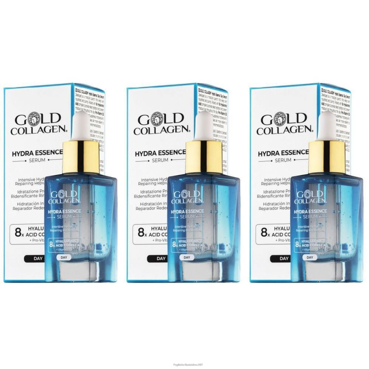 Acquista Online gold collagen siero hydra essence 3x30 ml e Cerca il miglior prezzo