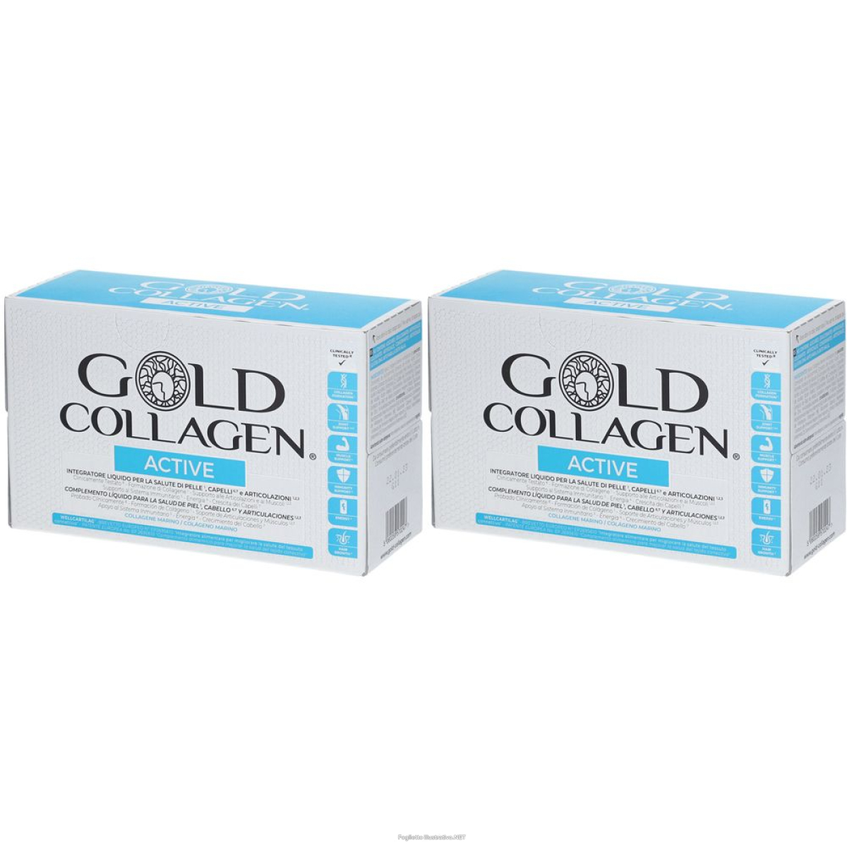 Acquista Online gold collagene active® set da 2 2x500 ml soluzione orale e Cerca il miglior prezzo