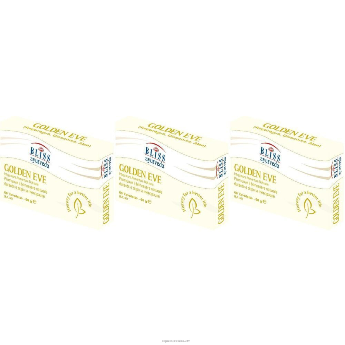 Acquista Online golden eve 60 compresse 3x60 pz e Cerca il miglior prezzo