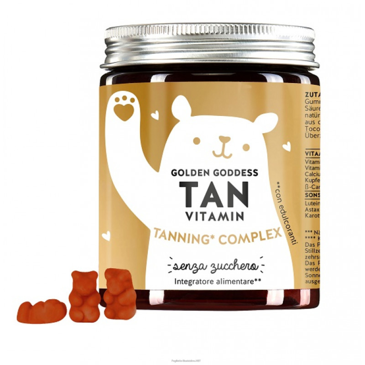 Acquista Online golden goddess tan vitamin 45 caramelle gommose e Cerca il miglior prezzo