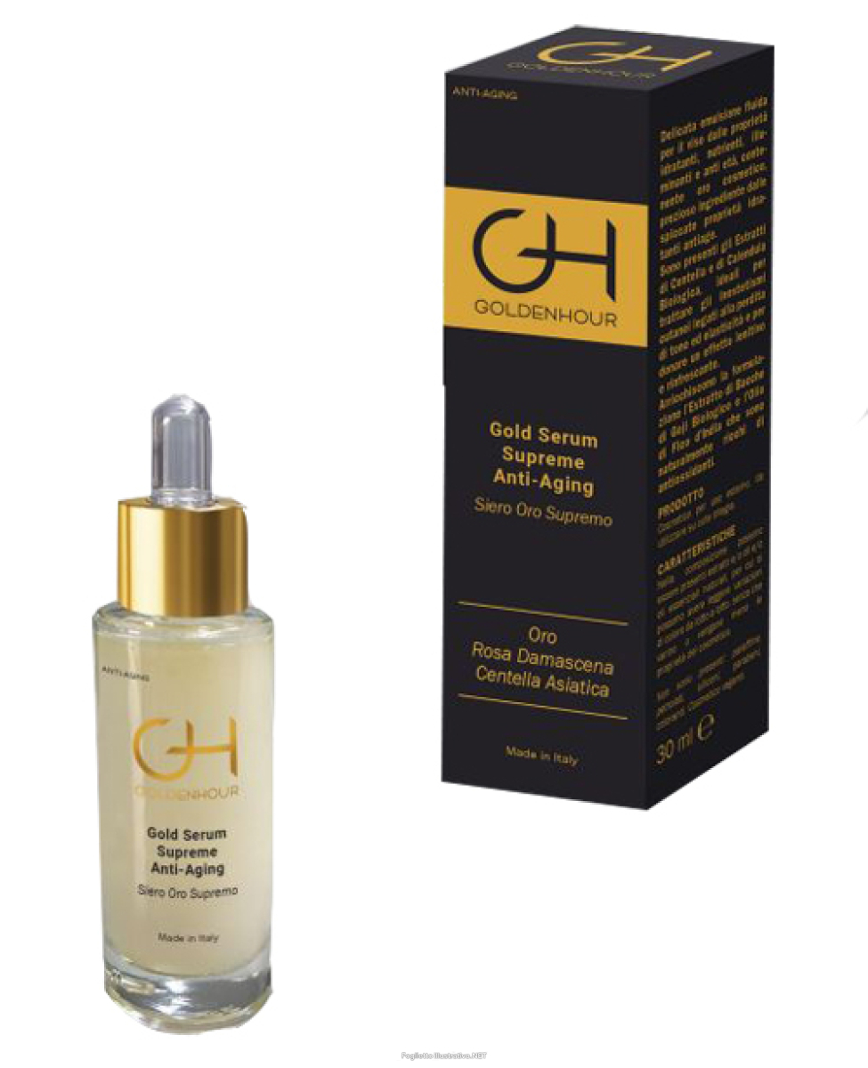 Acquista Online goldenhour gold serum supreme anti-aging 30 ml e Cerca il miglior prezzo