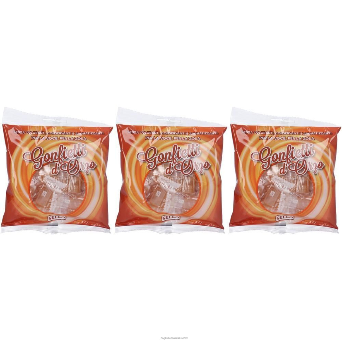 Acquista Online gonfietti d'orzo sella antica ricetta 3x50 g caramelle e Cerca il miglior prezzo