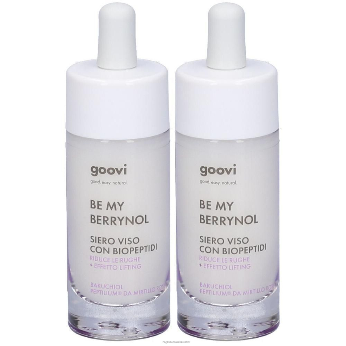 Acquista Online goovi be my berrynol siero viso con biopeptidi 2x30 ml e Cerca il miglior prezzo